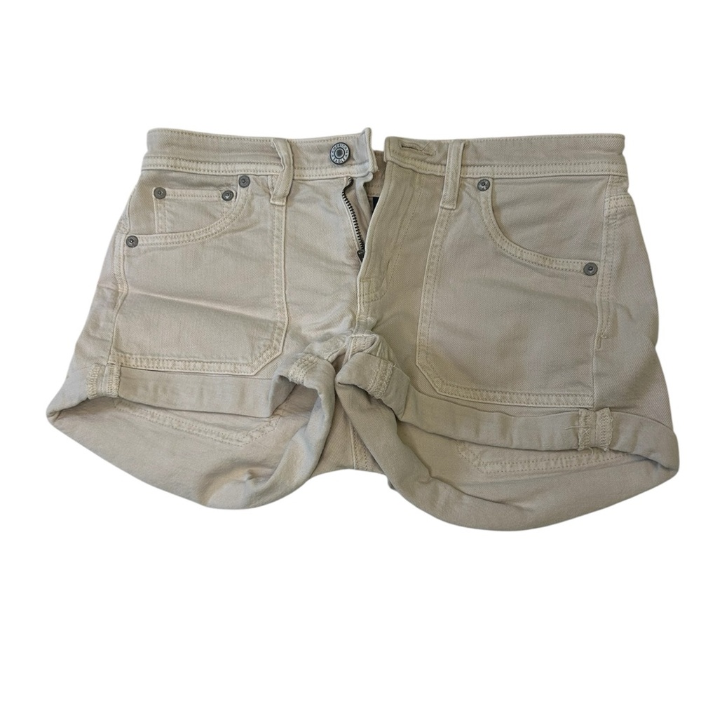 American Eagle Outfitters Beige Jean Shorts